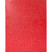 Тетрадь А5 48л клетка красный бумвинил металлик на скобе 48Т5бвВ1/061251