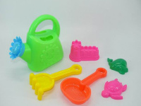 Набор д/песка (лейка, грабля, ситечко, 3 формочки) 1160045/833-01