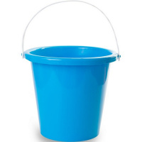 Ведро №7 17х19х19см пластик, цвет ассорти 15566/АТ