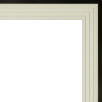 Рамка 30х40см белая/черная 42мм