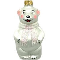 Ёлочное украшение "Мишутка в шарфе" h-9см в подарочной упаковке ФУ-739/1/3