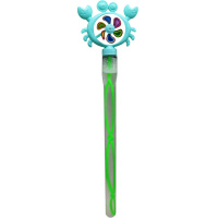 Мыльные пузыри "Крабик" 43см, 4 отверстия, 4 цвета, с вентилятором PS2408