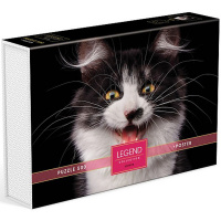 Пазлы 500 эл. "Premium. Legend ZooStyle. Улыбайся!" 48х33см с постером 071315