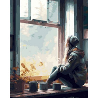 Живопись по номерам (акрил) 40х50см "Мечты" сложность 3, холст на подрамнике OK11445