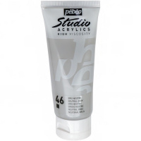 Краска акриловая 100мл серая нейтральная "Studio Acrylics" 831-046