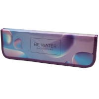 Пенал для кистей "Абстрактные капли" 27х9х3см печать на картоне ФК-4