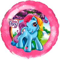 Шар возд. Круг Моя маленькая пони 18"/45см фольга И-154/108732