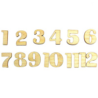 Набор цифр 2см, фанера 3мм 680015