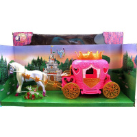 Карета с лошадью "Королева бала" 45см, малая 385647R/689А