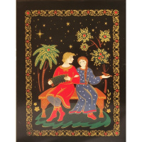 Фотоальбом 100 фото 10*15см "Russian souvenir. Гармонь" 16,5х13х5см FA 100.009-3