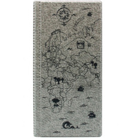 Альбом для монет 11*22,2см пвх серый 2858-106