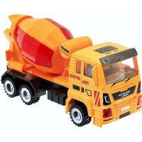 Бетоновоз инерционный, пластик 27х17х9см 1201484/89001B-1/4