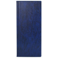 Визитница 96 визиток 12х24х1см пвх, синяя 2350-101 Визитница 96 визиток 12х24х1см пвх, синяя 2350-101