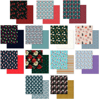 Бумага упаковочная 70см х 1м "Новый год" двусторонняя глянцевая 13 дизайнов NDWP-04