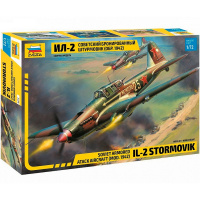 Модель "Самолет Ил-2 образца 1942 года" 16см 75 деталей 7279