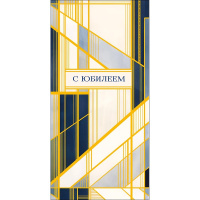 Конверт для денег "С Юбилеем" 167х83мм 0322.602