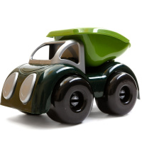 Самосвал военный "Малышок" пластик 21х12х12см в сетке 88690