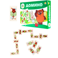Домино "Союзмультфильм. Винни пух" пластик (28 деталей 7х3,5см) ИН-4854