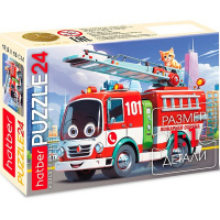 ПОДАРОК Пазлы 24 эл. "Спасатели" 17,5х13см 4 дизайна 24ПЗ5/090117