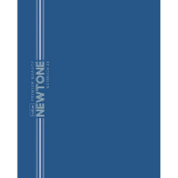 Тетрадь А5 48л клетка "NEWtone Pastel Soft-touch. Чернильное небо" 80гр/м2 на скобе ламинация 091782