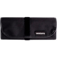 Пенал-скрутка 36х21см, черный, полиэстер 195016