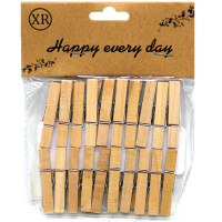 Прищепки 45мм, 20 шт/уп. Y8186-19