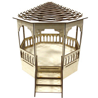 Беседка 39х29х34,5см фанера 3мм 690018