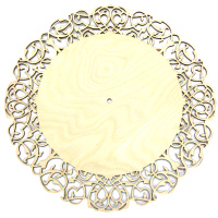 Заготовка для часов Орнамент 40см фанера 3мм 390011