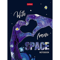 Бизнес-блокнот А6 160л "Лайт. For you" клетка интегральный переплет 064455