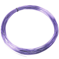 Проволока 1ммх3м, фиолетовая алюминий Y2356-15