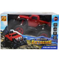 Внедорожник р/у 13х8х7см пластик (свет, поворот 360 градусов) LT266064