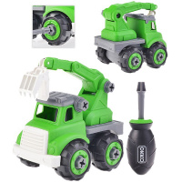 Конструктор "Кран" 16х12х15см с отверткой, пластик 2293104/2047