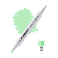 Маркер спиртовой двухсторонний "Sketchmarker" пастельный зеленый SM-G104