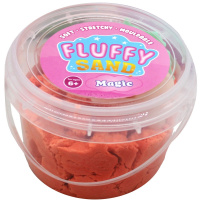 Слайм "Флаффи" 10х7см 300гр. из кинетического песка, цвет ассорти XJ3204