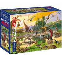 Пазлы 4000 эл. "Premium. Эра динозавров" 135х96см 072861