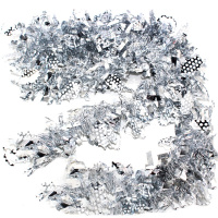 Мишура 9смх2м серебро CT2261