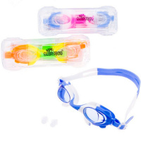 Очки для плавания 6 цветов в футляре Y3069-15