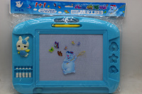 Доска для рисования 38,5х28см "Пиши-стирай" магнитная, пластик, 4 цвета (счеты) 11587-24