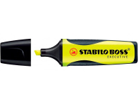 Маркер текстовыделитель "Boss Executive" желтый, клиновидный наконечник, толщина линии 2-5мм 73/14