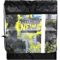 Сумка для сменной обуви "Элит. Встреча в NY" 36x46см 1 отделение с карманом СДС-711