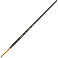 Кисть колонок круглая №3 длинная ручка ЖК1-03,07Ж