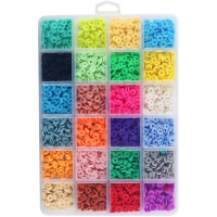 Набор бусин для творчества №36 26х21см размер ассорти, в пластиковом футляре M-20161