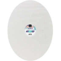 Холст на картоне овальный 30х40см 100% хлопок, мелкое зерно, 280г/м2 220240