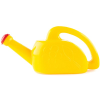 Лейка 25х7х12см пластик, желтая 70009