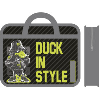 Папка с ручками 33х26х7,5см "Duck in style" пластик ПМ-А4-25