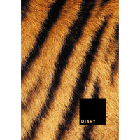 Ежедневник недатированный А5 "Хищный окрас" 256стр. 7БЦ, ламинация Soft Touch ЕЖ22512808