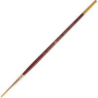 Кисть синтетика круглая № 2 (1,7 мм) короткая ручка 2066772