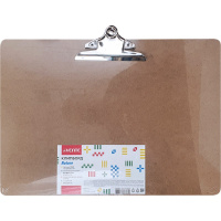 Планшет с зажимом А3 "Nature" горизонтальный, мдф 3мм, натуральный коричневый 3034050