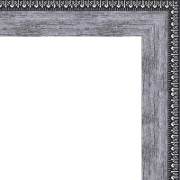 Рамка 20х30см темно-серая/серебро 32мм