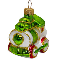 Ёлочное украшение "Паровозик" h-9см в подарочной упаковке ФУ-66